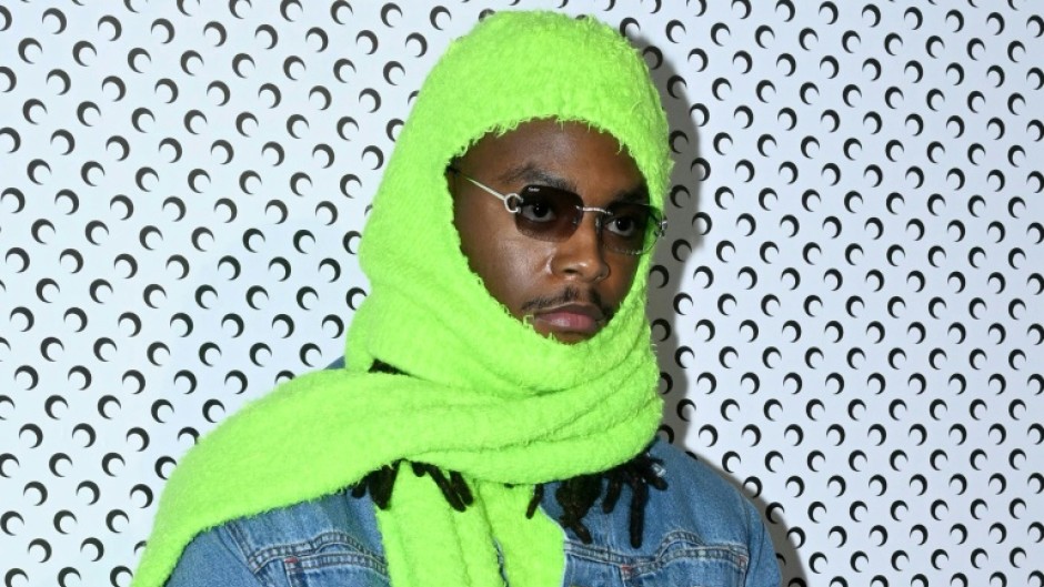 Koba LaD at a fashion show in Paris