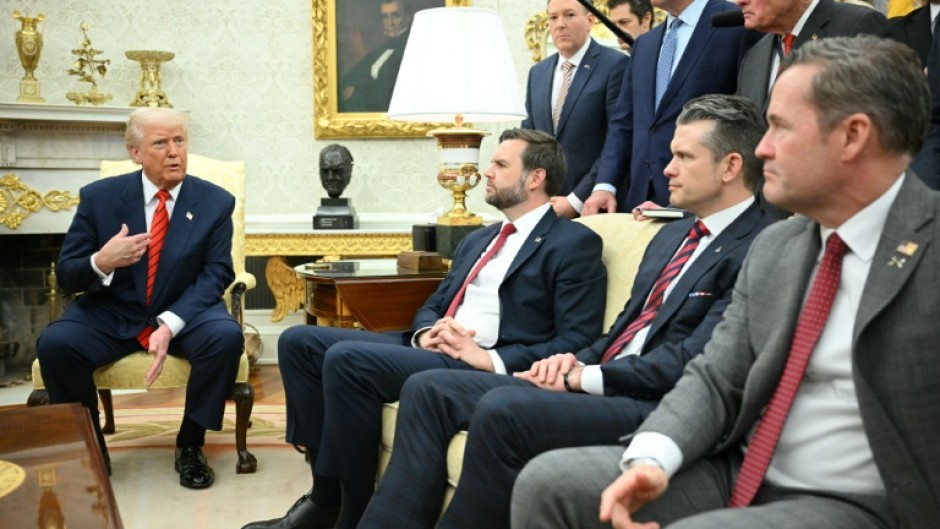 Trump still has confidence in his national security team despite the chat leak, the White House said