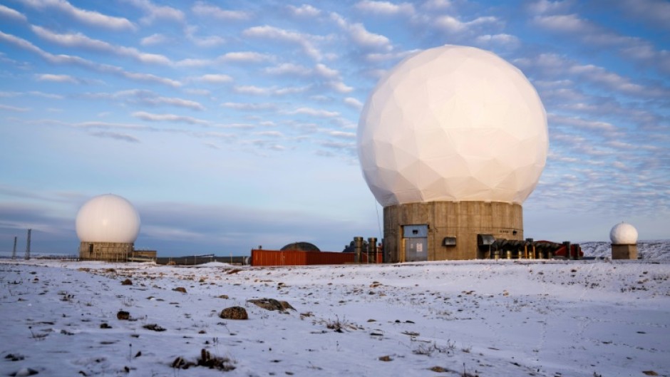 Tracking stations at the US Pituffik space base in Greenland, the only place where JD Vance and his wife will now visit