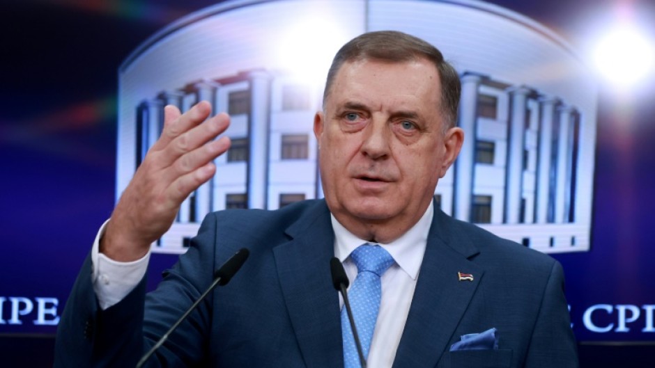 Bosnian Serb leader Milorad Dodik is a Kremlin ally