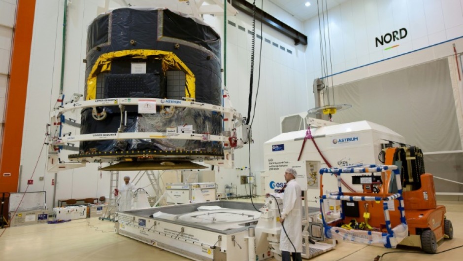 The Gaia spacecraft pictured before launching back in 2013