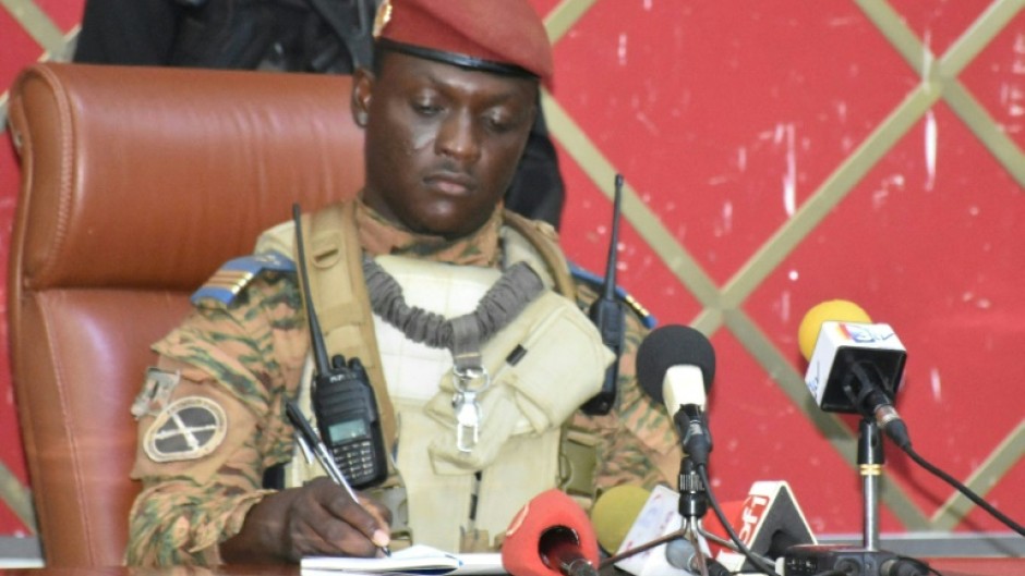 Burkina Faso's junta chief Captain Ibrahim Traore led a coup in September 2022