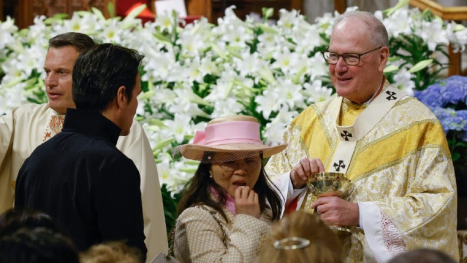 Timothy Dolan has sought to counter shrinking Church membership in New York by embracing the growing Hispanic population