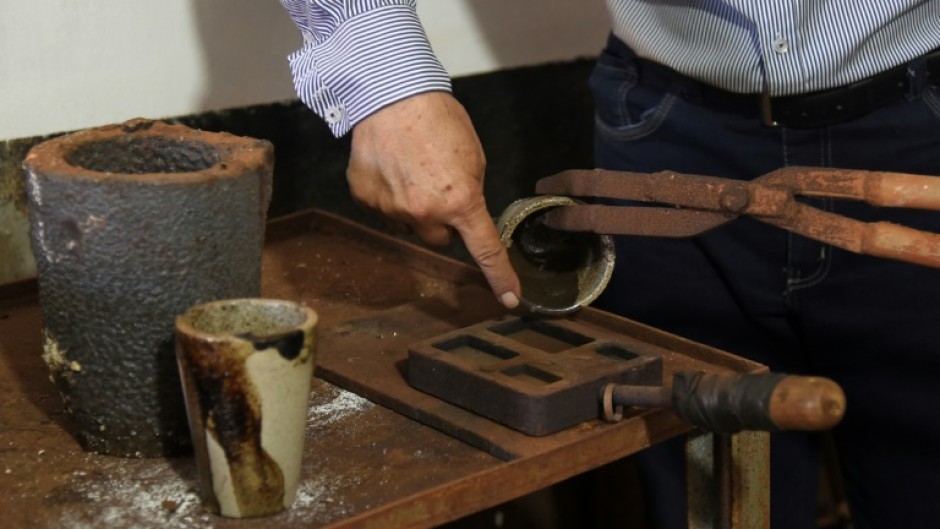 One in six of the town's 30,000 inhabitants makes their living off mining gold, or related activities