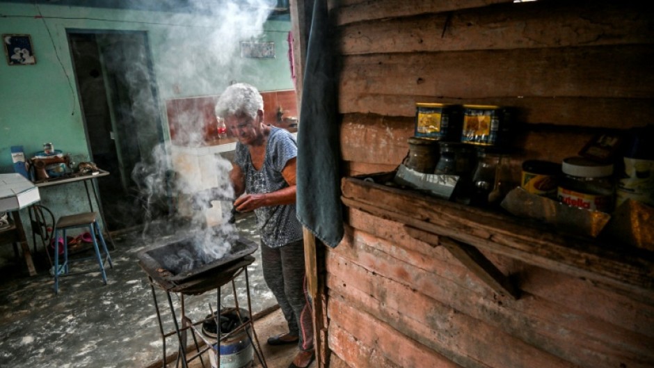 Many Cubans rely on wood or charcoal as fuel for heating and cooking