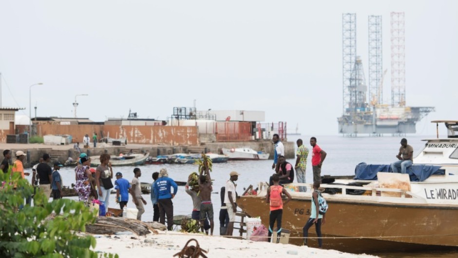 Gabon's oil production has halved over 30 years due to the depletion of mature oilfields