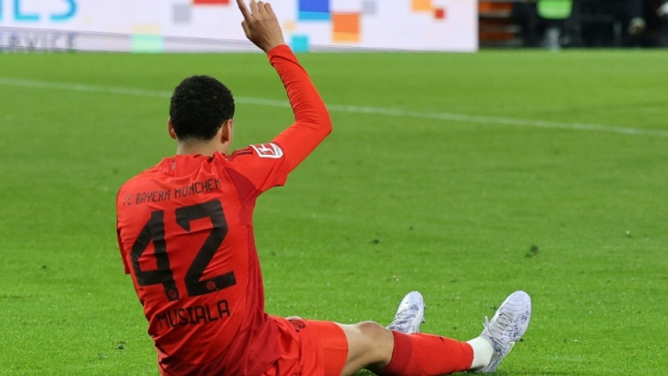 Bayern Munich midfielder Jamal Musiala was injured in Friday's 3-1 win over Augsburg