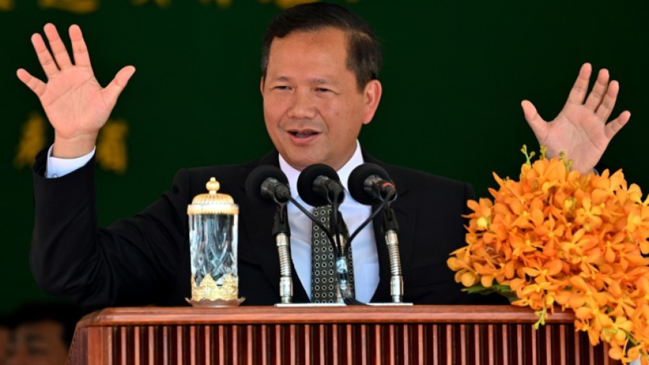Cambodia's leader Hun Manet hails the opening of the naval base renovated by China