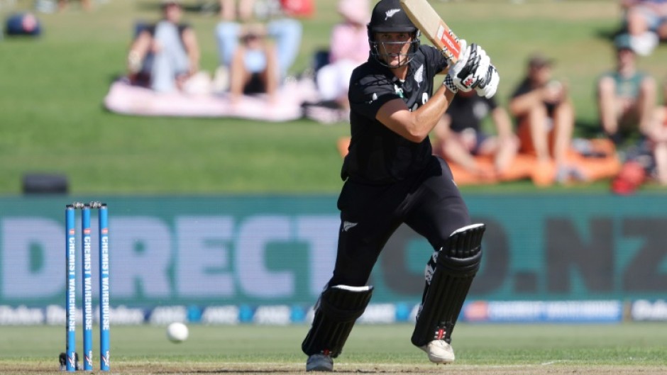 New Zealand’s Rhys Mariu scored a maiden half-century