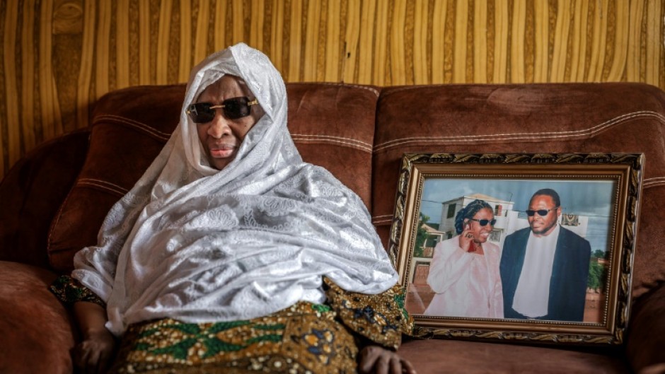Mariam Doumbia, who like her late husband is blind, described to AFP Amadou Bagayoko's last moments