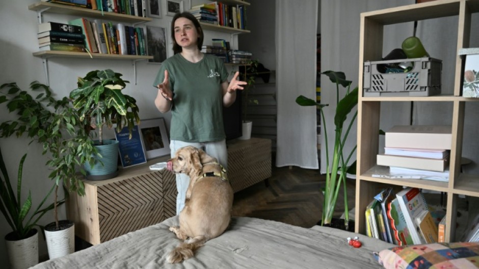 Daria Yedamova's husband Artur was serving in the northeastern Kharkiv region