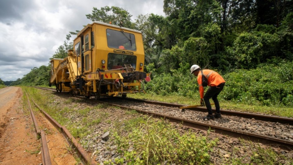 The Transgabonais railway is in desperate need of renovation to slam the breaks on the line's degradation