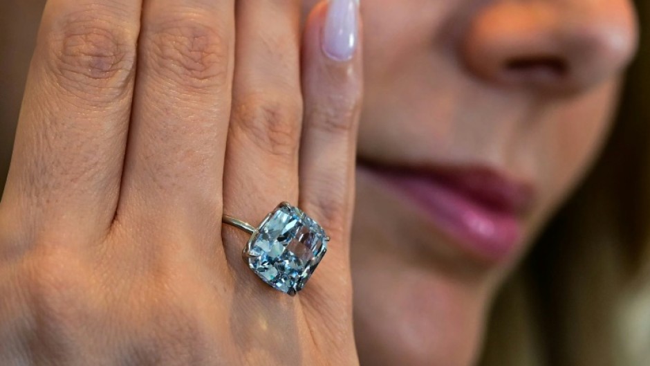 The Mediterranean Blue has an estimated value of $20 million, auctioneers say