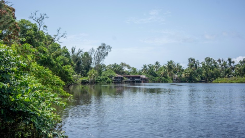 Gabon's Pointe-Denis peninsula boasts lush greenery and sandy beaches but foreign tourists are rare