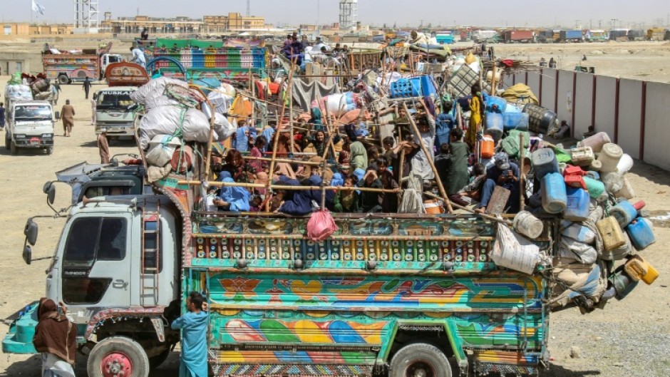 Thousands of Afghans are currently being repatriated from Pakistan, many without most of their belongings or homes to go to