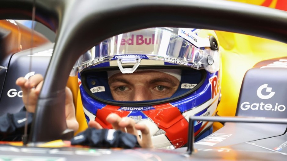 Red Bull's Max Verstappen was left struggling in McLaren's wake