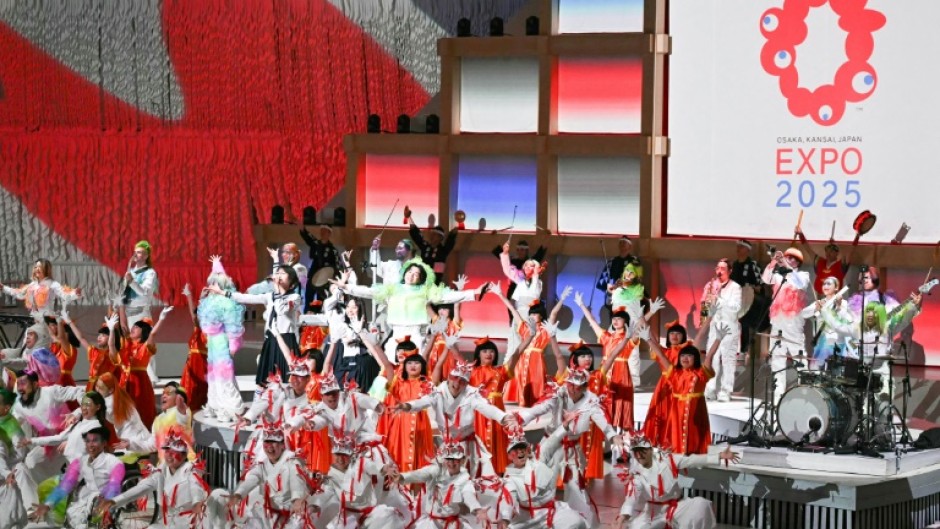 Foreign dignitaries and Japan's royal family were among attendees at the opening ceremony for World Expo 2025 in Osaka
