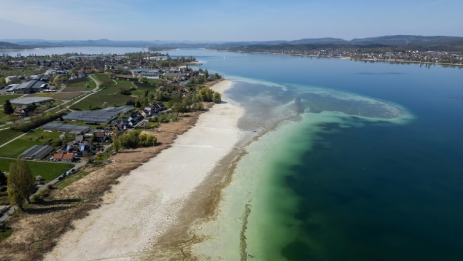 Water levels at Lake Constance in southern Germany are at their lowest in decades after a very dry start to the spring