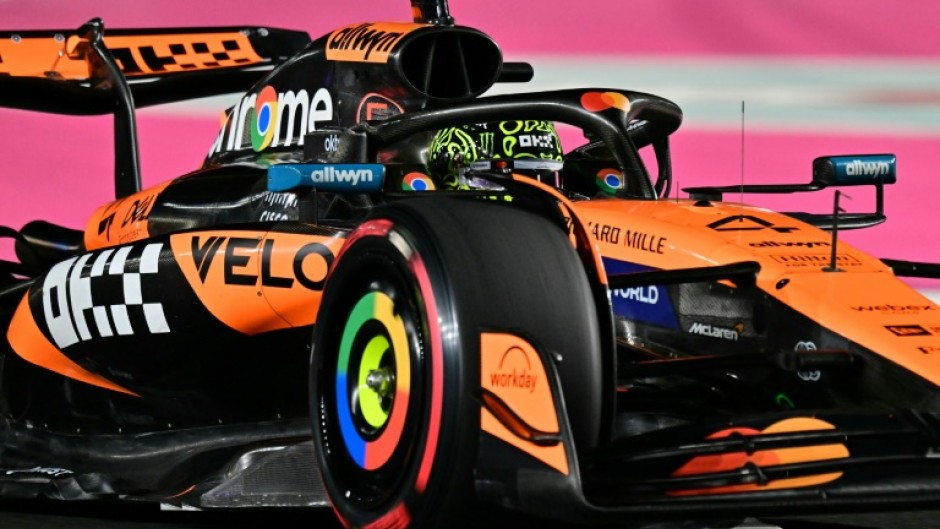 Lando Norris on song in Jeddah practice