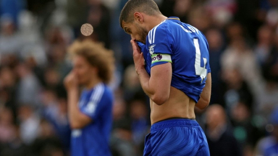 Leicester were relegated from the Premier League with five games to spare