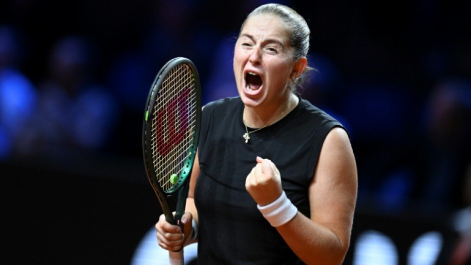 Jelena Ostapenko clinched her ninth WTA title in Stuttgart