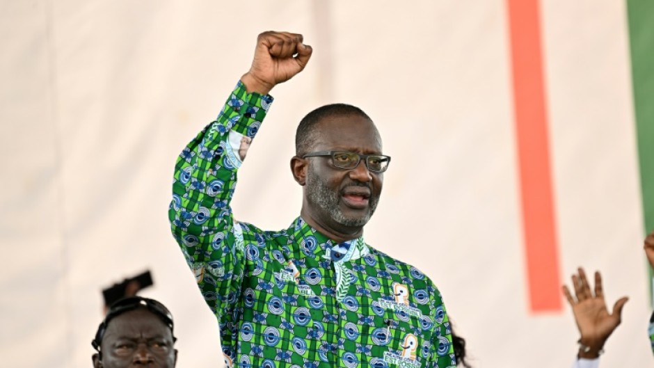 Ivory Coast's main opposition leader Tidjane Thiam was removed from the electoral list over a row about his nationality