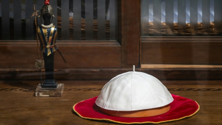 For generations the tailors, whose shop was founded in 1798, have prepared the new pope's vestments.