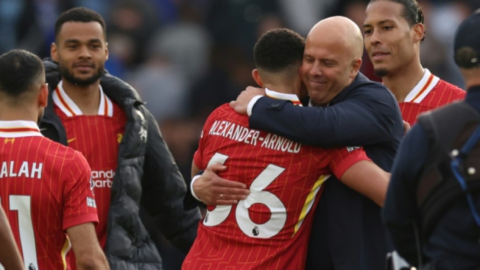 Arne Slot's Liverpool are set to celebrate a record-equalling 20th English league title