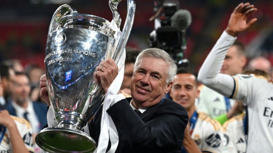 Carlo Ancelotti has lifted the European Cup an unprecedented five times as a head coach