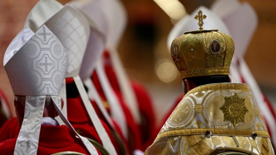 Cardinals are meeting in Rome ahead of next week's conclave to choose a new pope