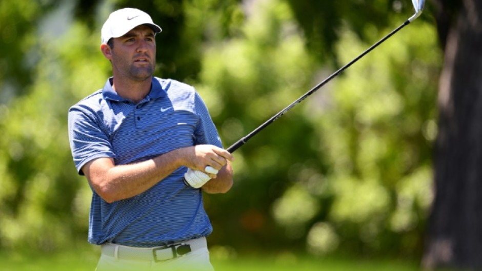 World number one Scottie Scheffler of the United States matched the lowest 72-hole score in PGA tour history to take a wire-to-wire victory at the CJ Cup Byron Nelson tournament