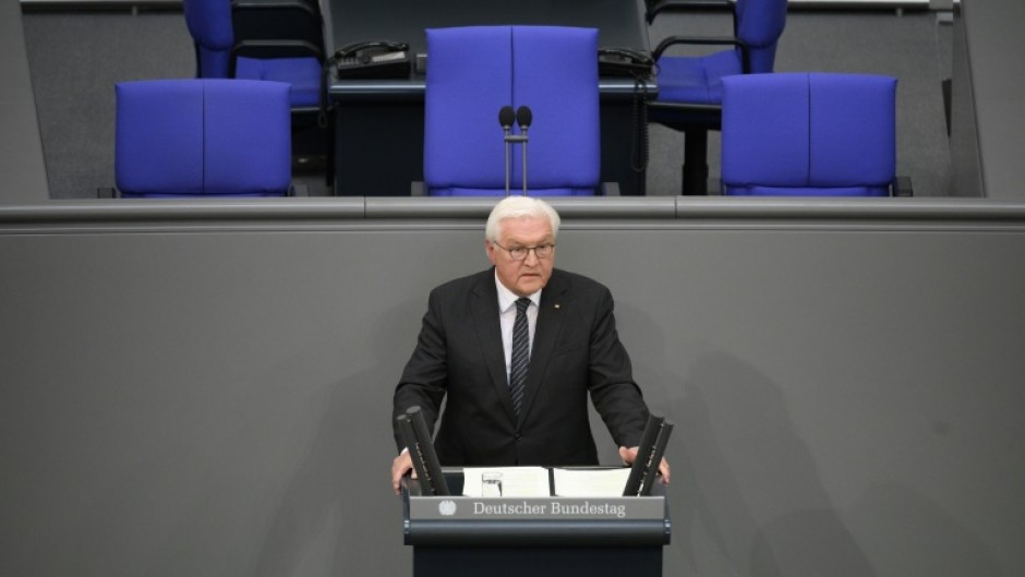 German President Frank-Walter Steinmeier warned of 'extremist forces' gaining ground
