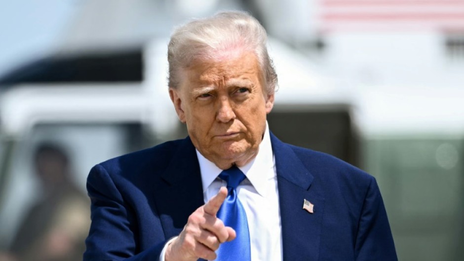 US President Donald Trump said white Afrikaners are facing a 'terrible situation' in South Africa