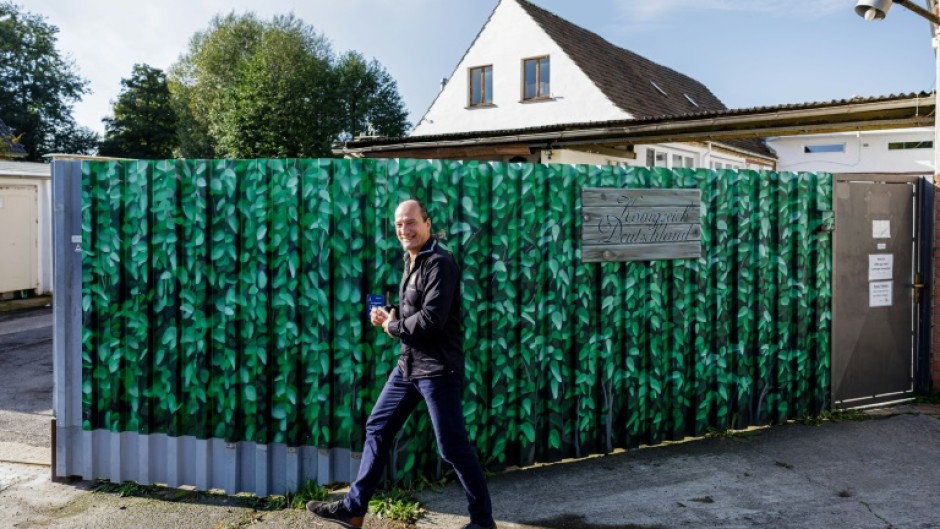 Peter Fitzek, the self-proclaimed head of the 'Kingdom of Germany', in October 2023