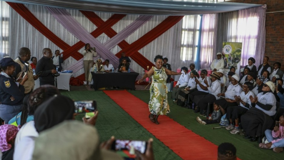 Joyce Malindi, 72, took part in the beauty pageant where grace and resilience took centre stage
