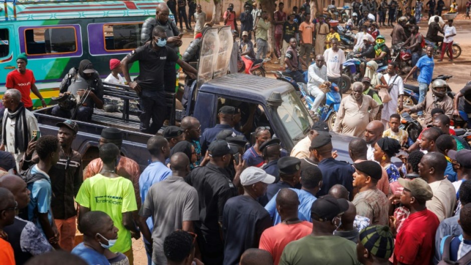 The May 3 protest was a rare act of defiance against the junta