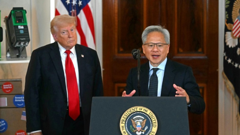Nvidia CEO Jensen Huang had made his case against the AI chip rule with US President Donald Trump
