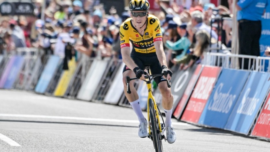 Australian cyclist Rohan Dennis in competitive action in 2023