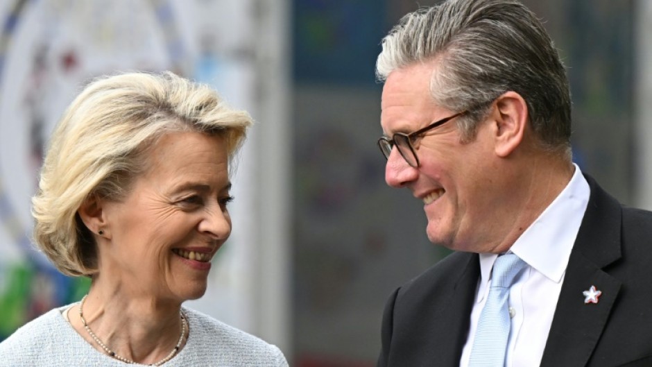 Starmer will sit down with Ursula von der Leyen and other top EU officials