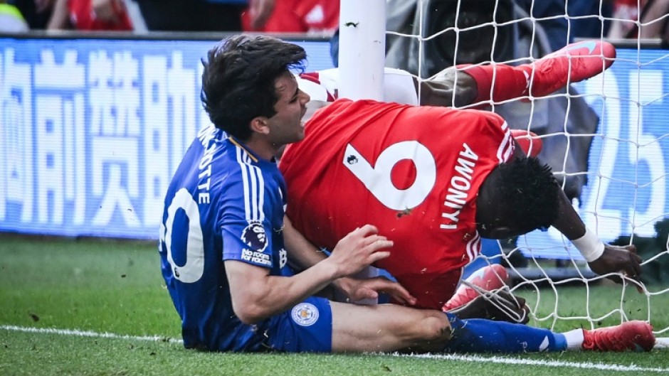 Nottingham Forest's Taiwo Awoniyi needed surgery after suffering a serious abdominal injury