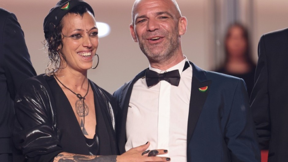 Real-life ravers Jade Oukid and Richard Bellamy star in 'Sirat'