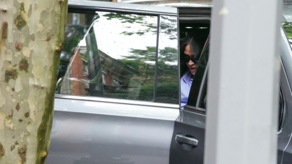 Sean "Diddy" Combs' ex-girlfriend Casandra Ventura arriving home after testifying in Combs' sex trafficking trial