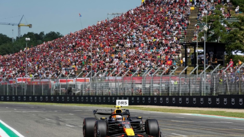 Red Bull Racing's Japanese driver Yuki Tsunoda survived a high-speed crash in qualifying for the Emilia Romagna Formula One Grand Prix at Imola