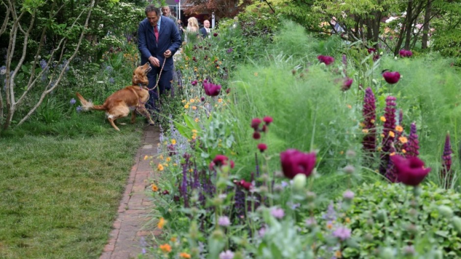 Brick paths have been inscribed with the names of Monty Don's dogs as well as those of canine-lovers Charles III and Queen Camilla
