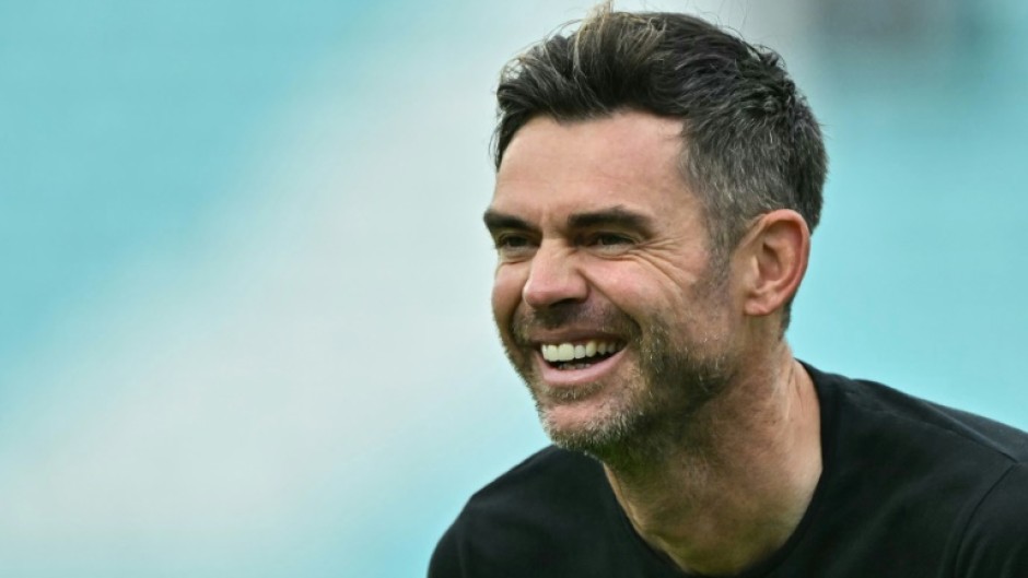 Playing on for Lancashire: England great James Anderson