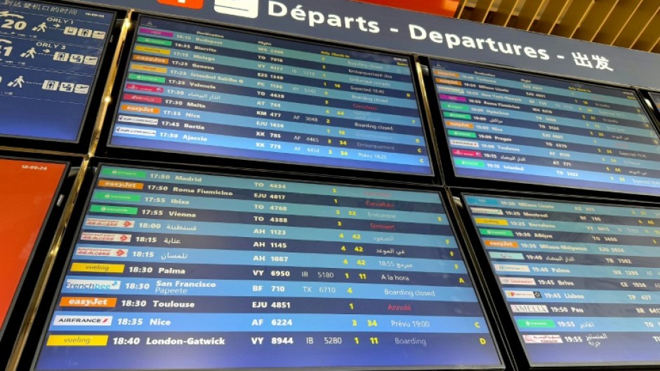 An aviation source told AFP that a radar breakdown caused the airport chaos