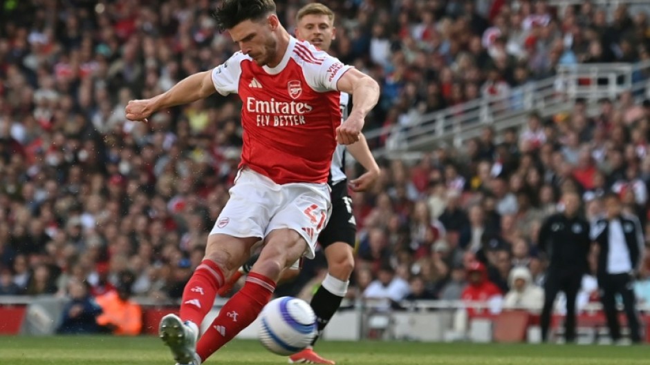 Declan Rice fired Arsenal into the Champions League next season