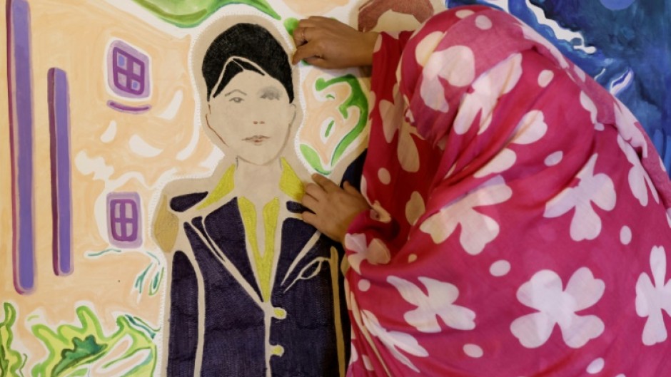 The finished works, priced at up to $5,620, have been shown internationally