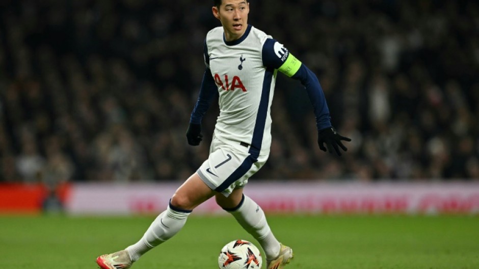 Tottenham Hotspur's South Korean striker Son Heung-min