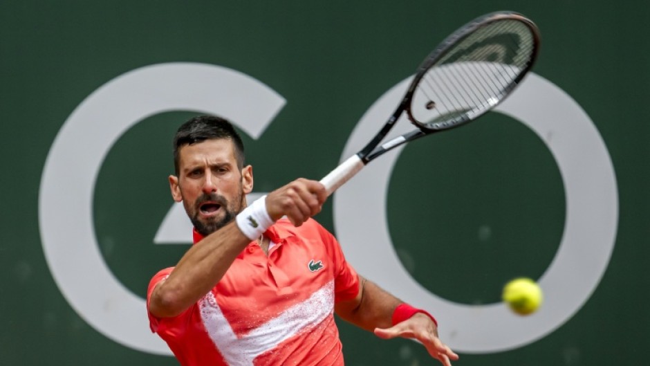 Novak Djokovic is searching for some form ahead of the French Open by playing in Geneva